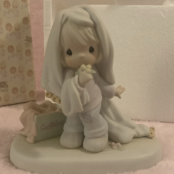 Precious Moments Porcelain Figure- June - Picture 2 of 4